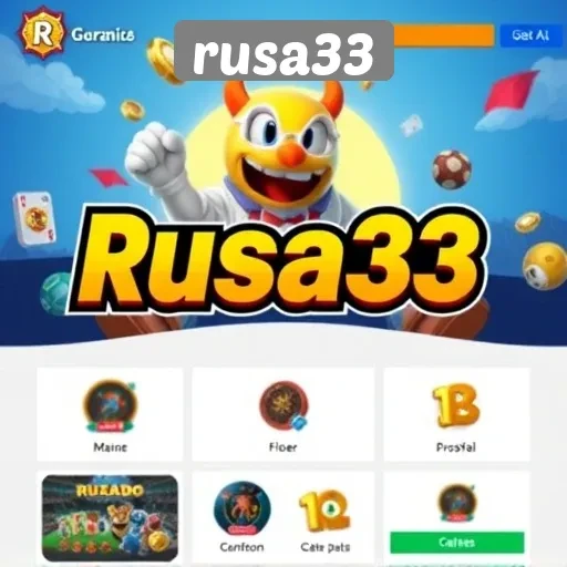 Rusa33 Sebagai Platform Game Terpercaya di Indonesia